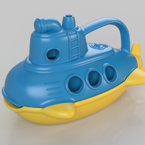 Bubbling Submarine